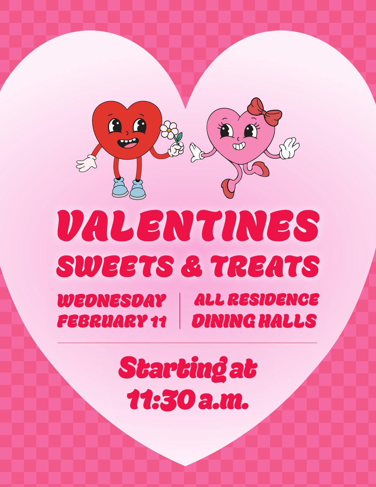 Valentine’s Sweets & Treats poster